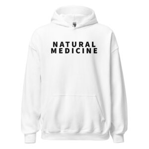 Womens Hoodie - Natural Medicine - Original Design Hoodie